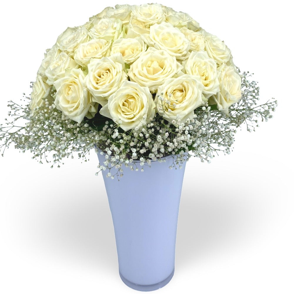 Weiße Rosen
